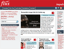 Tablet Screenshot of fluximpuls.no